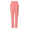 Dolce & Gabbana Pink High Waist Tapered Dress Pants