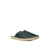 Bottega Veneta Green Leather Espadrilles