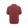 Gran Sasso Red Cotton Polo Shirt