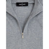 Gran Sasso Gray Cotton Cardigan