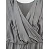 Lardini Gray Silk Casual Dress