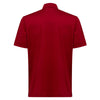 Canali Red Cotton Shortsleeve Shirt