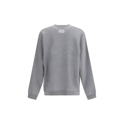 Balenciaga graues Baumwoll-Sweatshirt