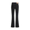 Balenciaga Schwarze Bootcut-Jeans aus Baumwolle