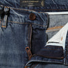 Dolce &amp; Gabbana – Blaue, zerfetzte Jeans aus Baumwolle mit mittlerer Taille 