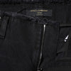 Dolce &amp; Gabbana – Schwarze, zerfetzte Jeans aus Baumwolle mit mittlerer Taille 