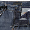 Dolce & Gabbana Blue Cotton Boyfriend Tattered Denim Jeans