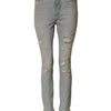 Dolce & Gabbana Light Blue High Waist Skinny Denim Jeans