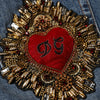 Dolce & Gabbana Blue Cotton Boyfriend Tattered Denim Jeans
