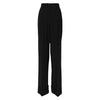 Dolce & Gabbana Black Wool High Waist Formal Pants