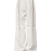 Dolce &amp; Gabbana – Weiße Viskose-Schlupfhose mit weitem Bein 