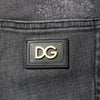 Dolce & Gabbana Dark Gray AUDREY Cotton Skinny Denim Jeans