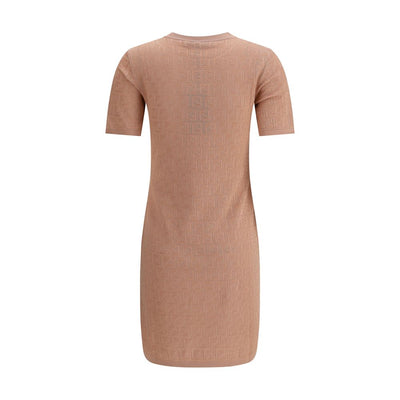 Fendi Multicolor Cotton Casual Dress