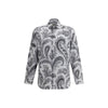 Etro Gray Cotton Pattern Shirt