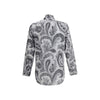 Etro Gray Cotton Pattern Shirt