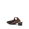 Ganni Brown Polyethylen-Mules