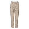 Dolce & Gabbana Beige Cotton High Waisted Pants