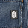 Dolce & Gabbana Blue Cotton Mid Waisted Straight Denim Jeans