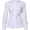 Dolce & Gabbana White Cotton Long Sleeves Collared Shirt Top