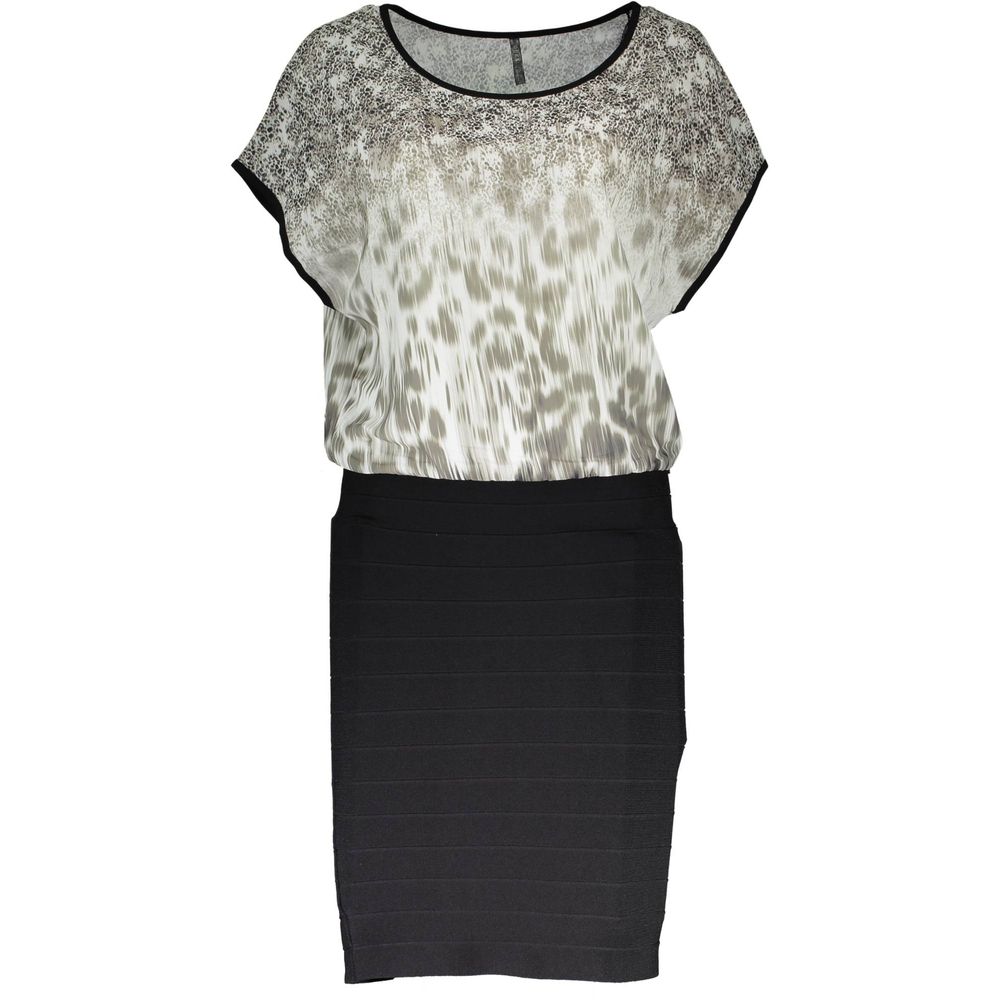 Guess Jeans – Mehrfarbiges Kleid aus Elastan