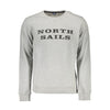 North Sails Gray Organic Cotton Men Sweater