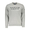 North Sails Gray Cotton Men Sweater