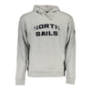 North Sails Gray Cotton Men Sweater