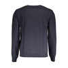 La Martina Blue Polyamide Men Sweater