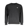 La Martina Black Cotton Men Sweater