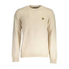 Lyle & Scott Beige Wool Men Sweater