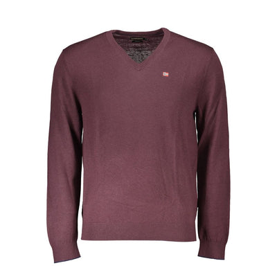 Napapijri Red Wool Sweatshirt