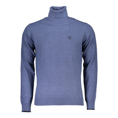 North Sails Blu Poliammide Men Sweater