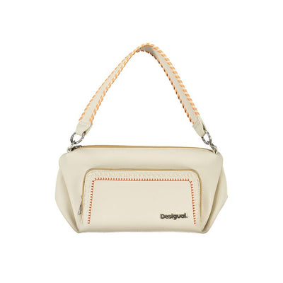 Desigual White Polyurethane Womens Handbag