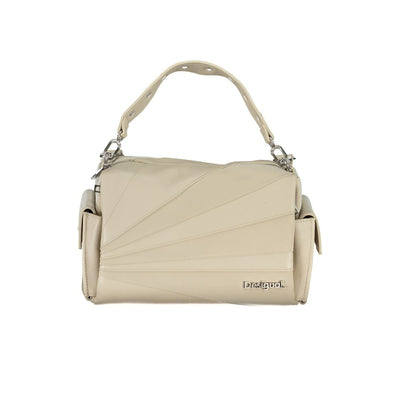 Desigual Beige Polyurethane Women Handbag