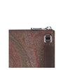 Etro Multicolor Baumwoll-Clutch-Tasche