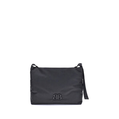 Balenciaga Black Fabric Shoulder Bag