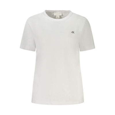 Calvin Klein Bianco Cotton Women T-Shirt