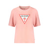 Guess Jeans Pink Organic Cotton Women T-Shirt