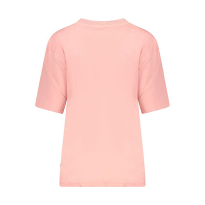 Guess Jeans Pink Organic Cotton Women T-Shirt