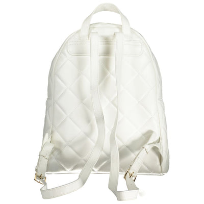 Mario Valentino Bianco Polyurethane Women Backpack