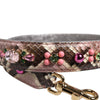 Dolce & Gabbana Multicolor Embellished Handbag Shoulder Strap