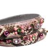 Dolce & Gabbana Multicolor Embellished Handbag Shoulder Strap