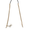 Dolce & Gabbana Brown Leopard Gold Brass Chain Accessory Shoulder Strap