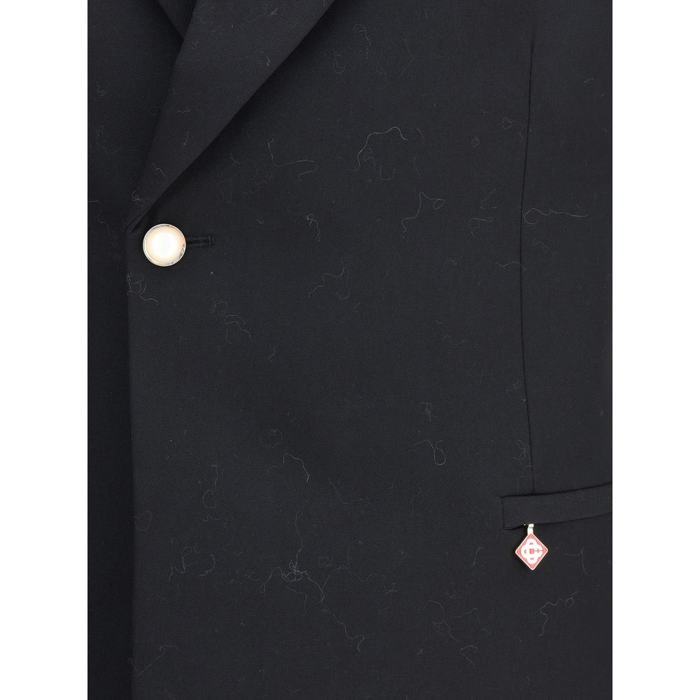 Casablanca Black Wool Blazer
