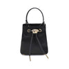 Versace Black Viscose Shoulder Bag