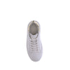 Jimmy Choo White Calf Leather Bos Taurus Chunky Sneakers