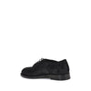 Brunello Cucinelli Black Calf Leather Bos Taurus Oxfords And Derbies