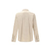 Rick Owens Cream Cotton Shirt