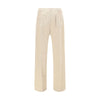 Rick Owens beige Baumwoll-Freizeithose