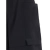 Rick Owens schwarze Woll-Cargohose